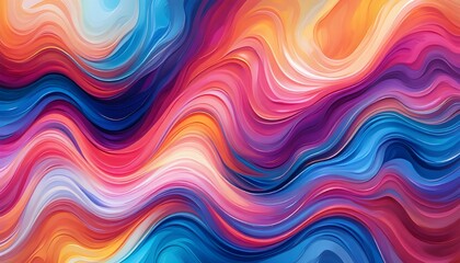 Obraz premium Abstract Colorful Summer Background – Vector Illustration with Vibrant Hues