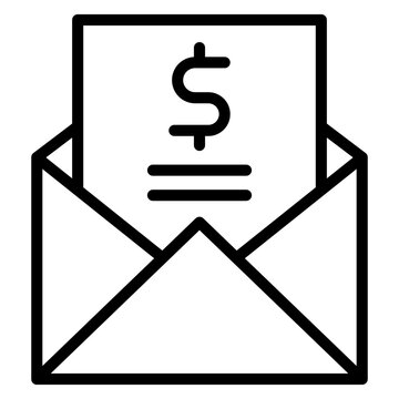 RFQ Vector Line Icon Design