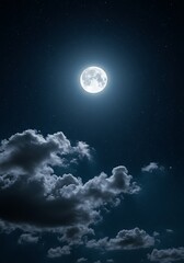 Naklejka premium 満月の囁き (Mangetsu no Sasayaki)