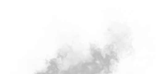 Obraz premium Steam smoke fog white airflow vapor panorama isolated wide smooth texture pattern. 