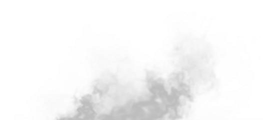Steam smoke fog white airflow vapor panorama isolated wide smooth texture pattern.
