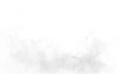 Art smoke fog steam airflow white vapor panorama isolated wide smooth texture.
