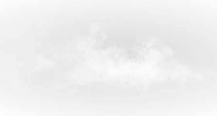 Pattern smoke fog steam white airflow vapor wide panorama isolated smooth haze.
