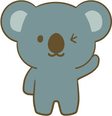 Obraz premium teddy bear cartoon