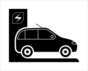 Electric Car Icon Y_2411001