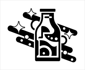 Milk Bottle Icon Y_2411001