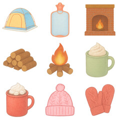 Winter Camping & Cozy Season Set