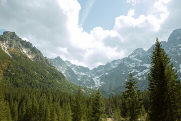 Landscape Tatra National Park 