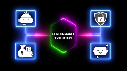 Business performance evaluation digital concept with global data Global data future technology high quality interface blue background of map for the future.. - Powered by Adobe