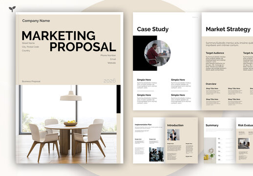 Modern Marketing Proposal Template