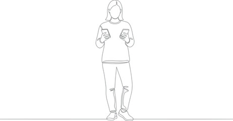Sketch of a person standing with hands up in a casual pose