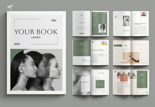 Minimal Modern Book Layout Template