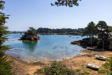 Ile de Br&eacute;hat, Britany, France