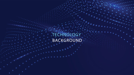 Dynamic Digital Particle Wave Technology Abstract Background