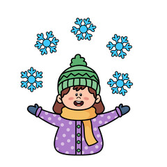 Winter Counting Snowflakes  Clipart Set | Teacher Resources & Printable