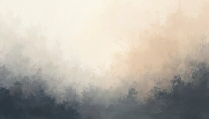 Obraz premium Abstract background with beige gray, white texture. Soft blend of colors creates calming atmosphere. Gentle gradient transitions from light to dark shades. Modern artwork with subtle nuances.