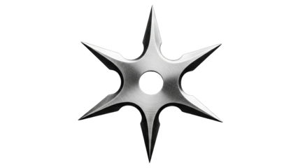 Shuriken Isolated on White Background