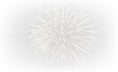 Fototapeta premium Holiday Night Fireworks Sparkle PNG