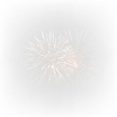 Fototapeta premium Bright Outdoor Festival Fireworks PNG
