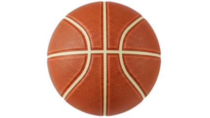 Isolated basketball image for sporting goods or athletics ads and tournament promotions