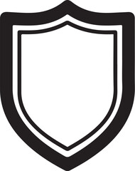 Shield Icon Outline (85) vector