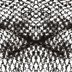 A dirty, noisy texture with intersecting marks imitates soiled fabric or wool.