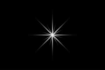 Bright flare glow ray radiance white star burst transparent sparkling shine illumination overlay vector pack