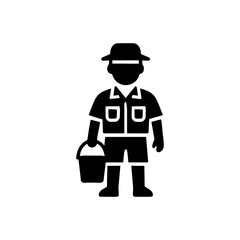 Fisherman Nature Catch Uniform Icon