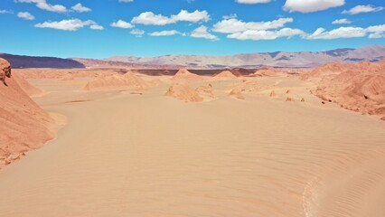 Marvelous Devil's Desert in northwest Argentina