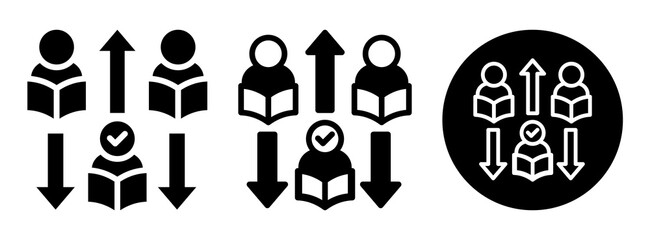 Study Priority Icon Collection Glyph & Mixed Style