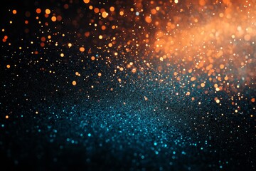 Dark grainy gradient background teal orange light blue black red noise texture banner backdrop glowing colors poster design