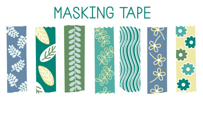 Masking tape washi tape japanese tape bullet journal planner elements
