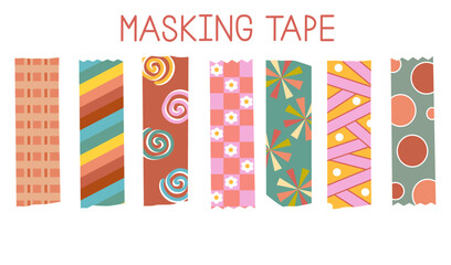 Masking tape washi tape japanese tape bullet journal planner elements
