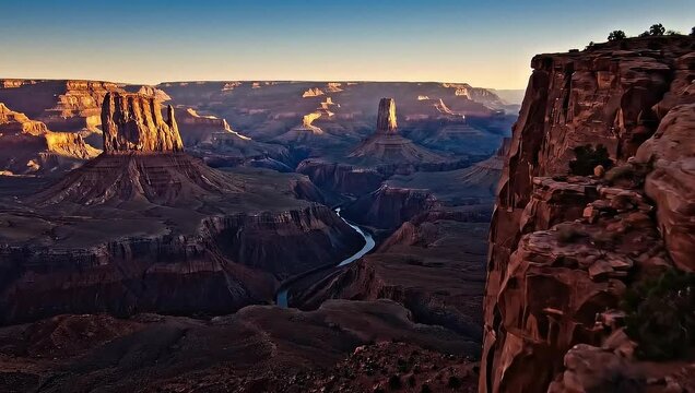 Canyonlands National Park Sunset Utah Landscape, River, Scenic View