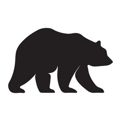 A clean modern vector design featuring a silhouette of a person or object rendered with a vibrant color palette suitable for various graphic applications