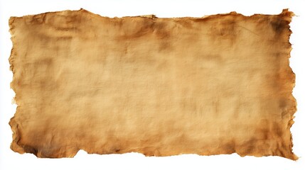 Ancient Parchment Copy Space Template &ndash; Blank Aged Paper Background