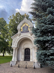 Mausoleum of Prince Dmitry Pozharsky in the Suzdal Monastery. 
