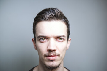 Fototapeta premium Portrait of young handsome man.