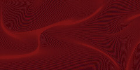 Contemporary technology cover design set. Luxury background with red line pattern (guilloche curves). Premium vector tech backdrop for business layout, digital certificate, formal brochure template