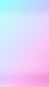 Vertical 9:16 looping background featuring pastel blue and pink gradients combined with a subtle checkered pattern for soft visual motion