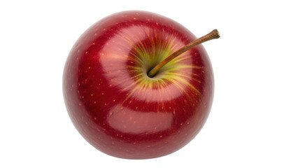 Isolated Red Delicious Apple Perfect for Snack and Healthy Eating, Ready to Eat, Fruit Diet