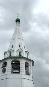 Orthodox church, bell tower, Suzdal, Russia