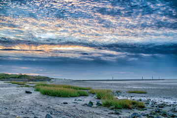 Sunset over the Northsea