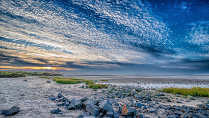 Sunset over the Northsea