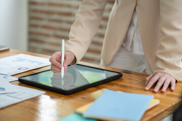 Creative digital illustration process modern office artwork creation collaborative space overhead angle innovation in design
