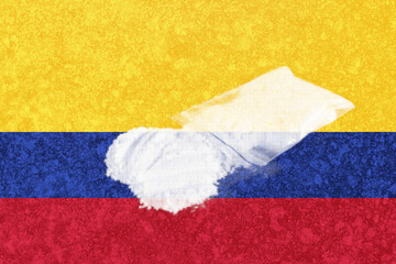 The Coca Economy: A visual symbol of drug trafficking and the complex crisis in Colombia, highlighting the massive scale of cocaine production and its impact on the nation's society and politics