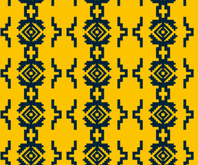 This SVG features a bold tribal fabric pattern designed with clean geometric shapes