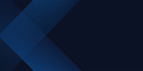 Obraz premium Blue black abstract background geometry shine and layer element vector for presentation design. Suit for business, corporate, institution, party, festive, seminar, and talks