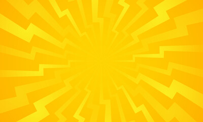 Orange gradient ray burst dot style background vector design