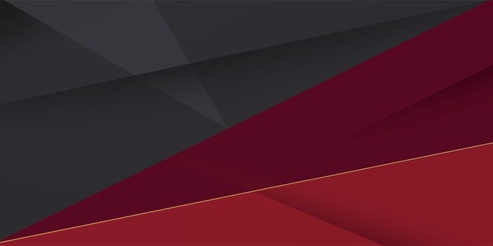 Futuristic abstract dark red and gray background. Overlap on dark color geometric pattern design. Modern overlap papercut background illustration. Eps10 vector